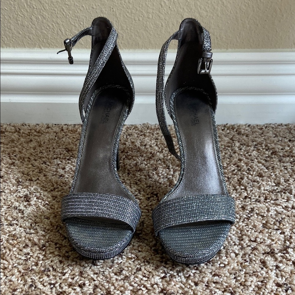 Silver Women's Heels